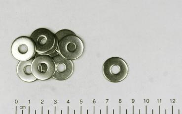 100x Edelstahl Unterlegscheibe/Karosseriescheibe - 6,4 x 20mm