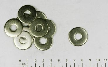 100x Edelstahl Unterlegscheibe/Karosseriescheibe - 8.4 x 25mm, V4A