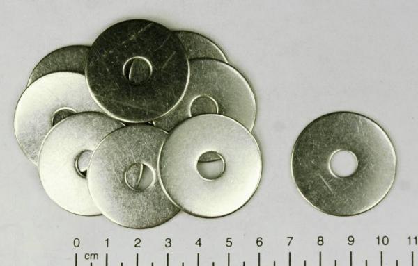 25x Edelstahl Unterlegscheibe/Karosseriescheibe - 8.4 x 35mm